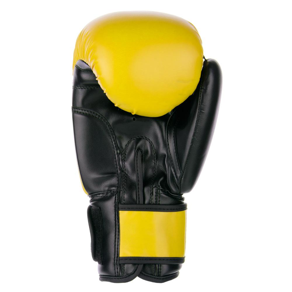 PU Basic Fighter Gloves - yellow/black