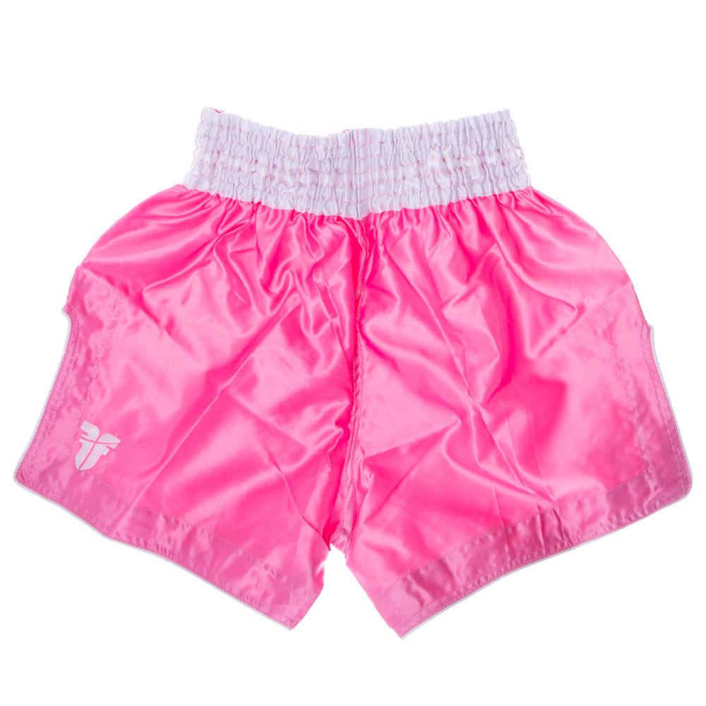 Fighter Thai Shorts FACE - pink/white
