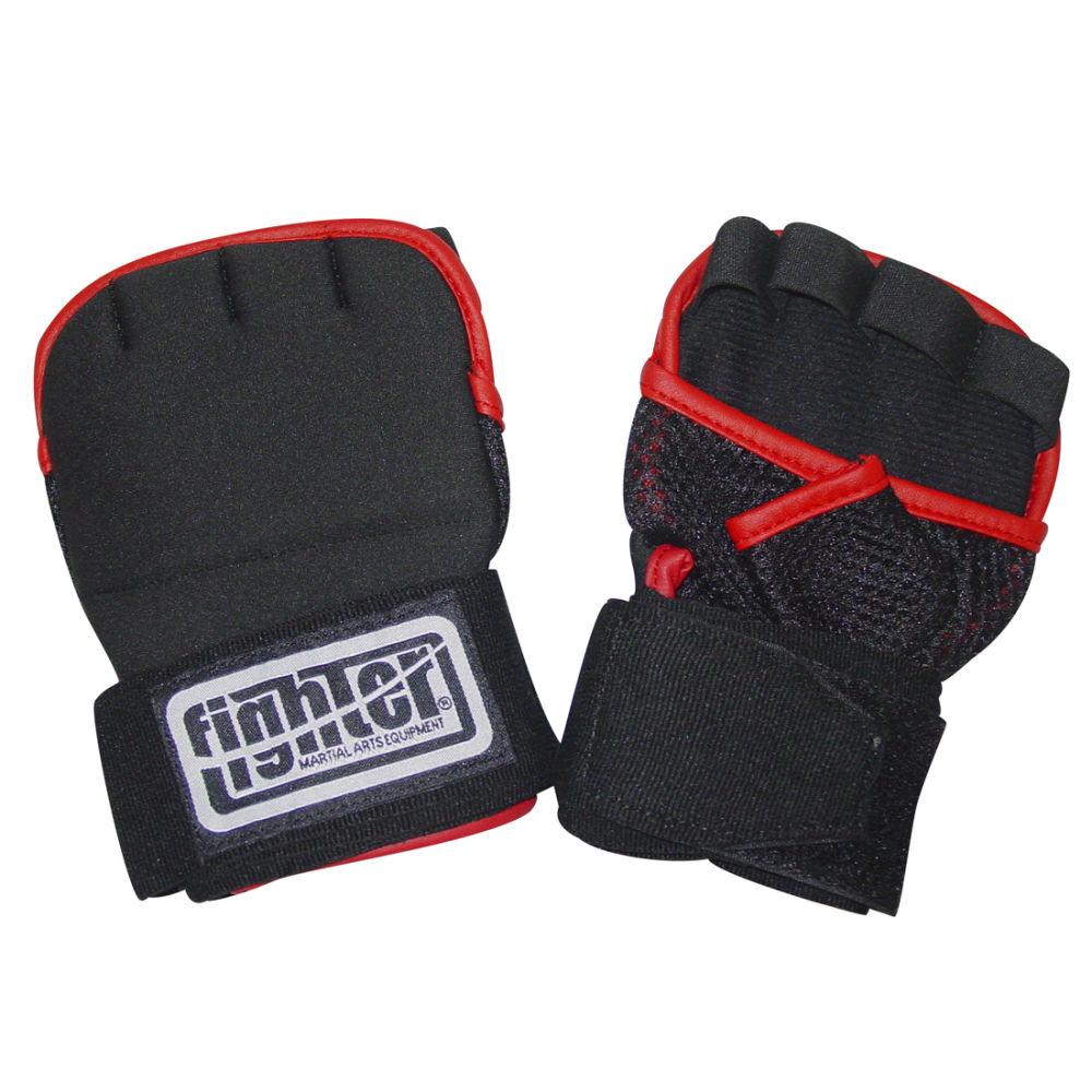 Fighter Gel/Mesh Shock Quickwrap Black/Red L/XL