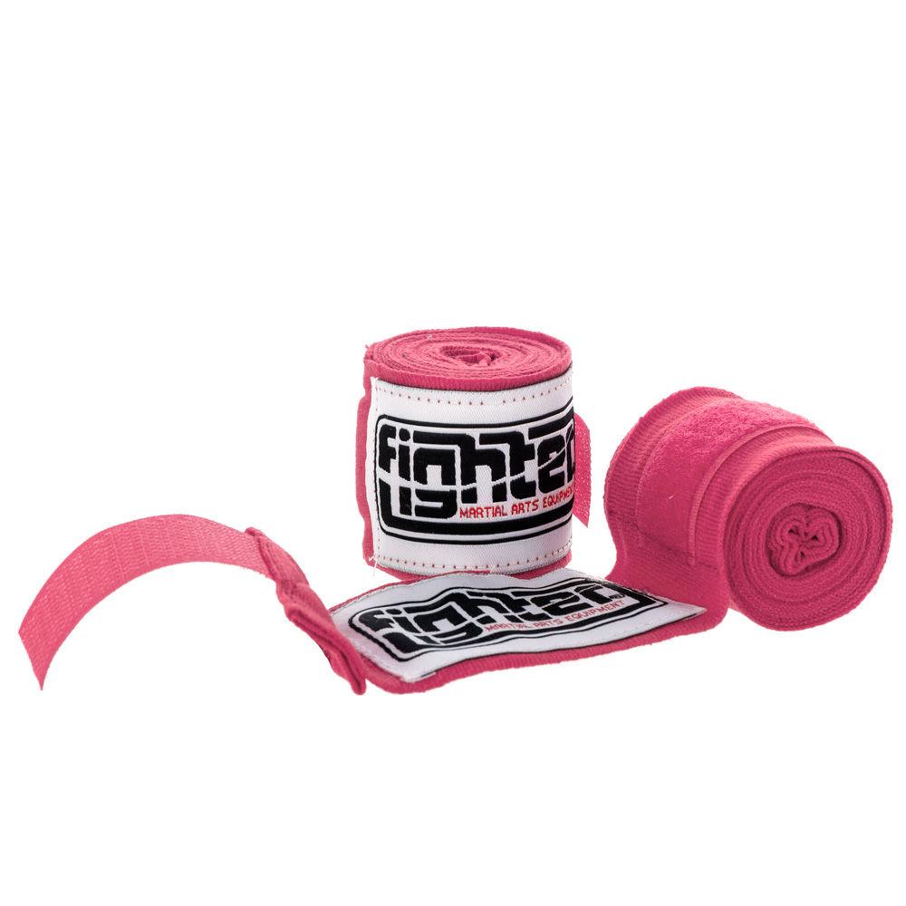 Fighter 2-Inch Pink Polycotton Handwraps