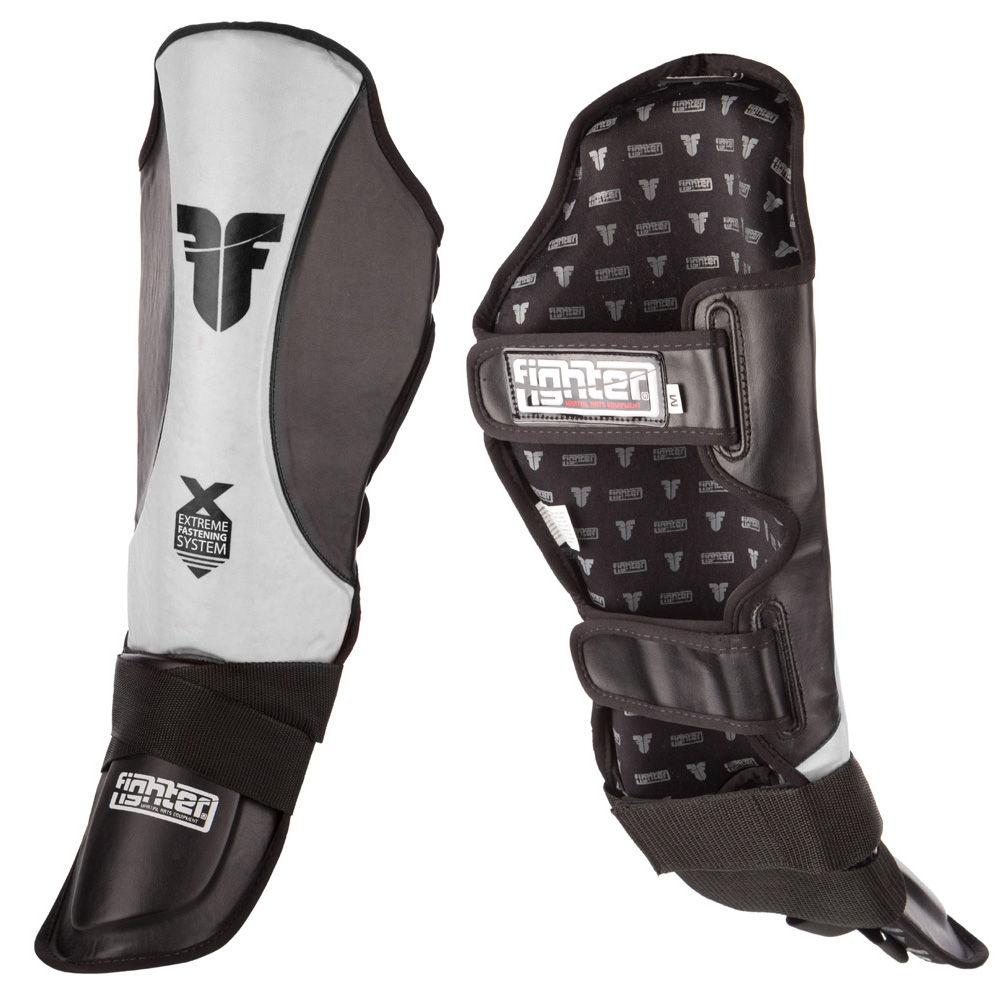 Fighter EFS Shinguard - white/black