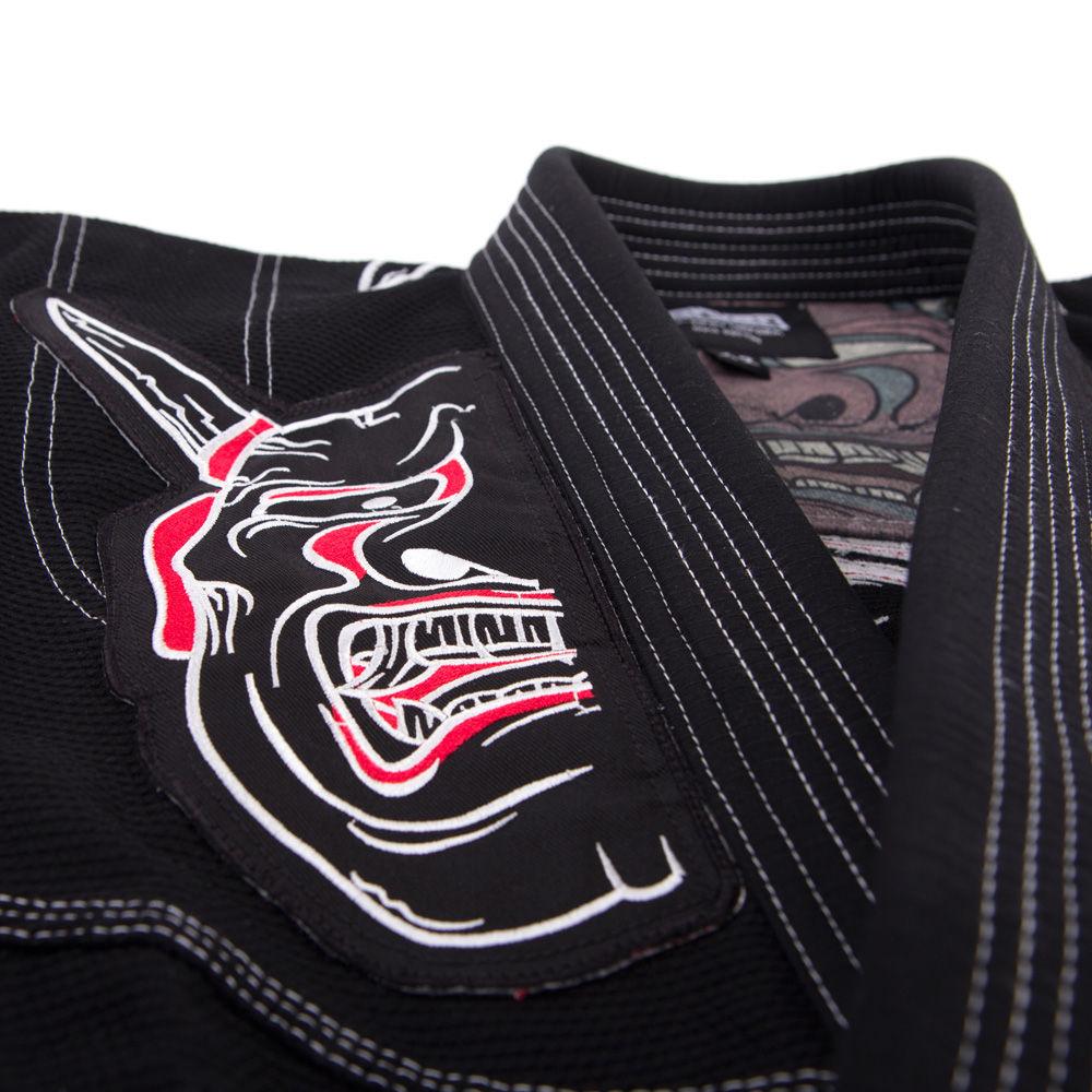Fighter KIDS BJJ Gi Demon Uniform - black