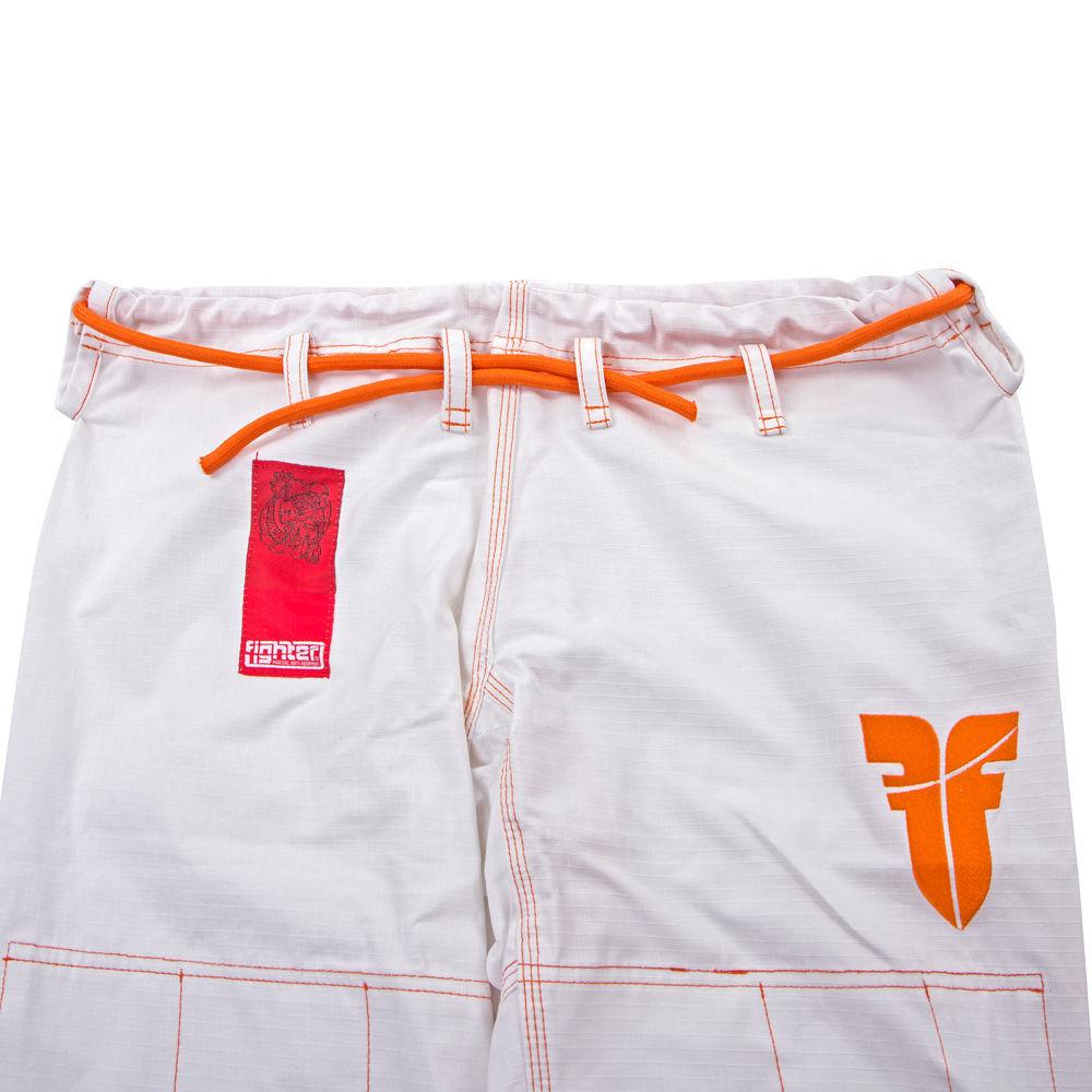 Fighter KIDS BJJ Gi Koi Fish Uniform - white