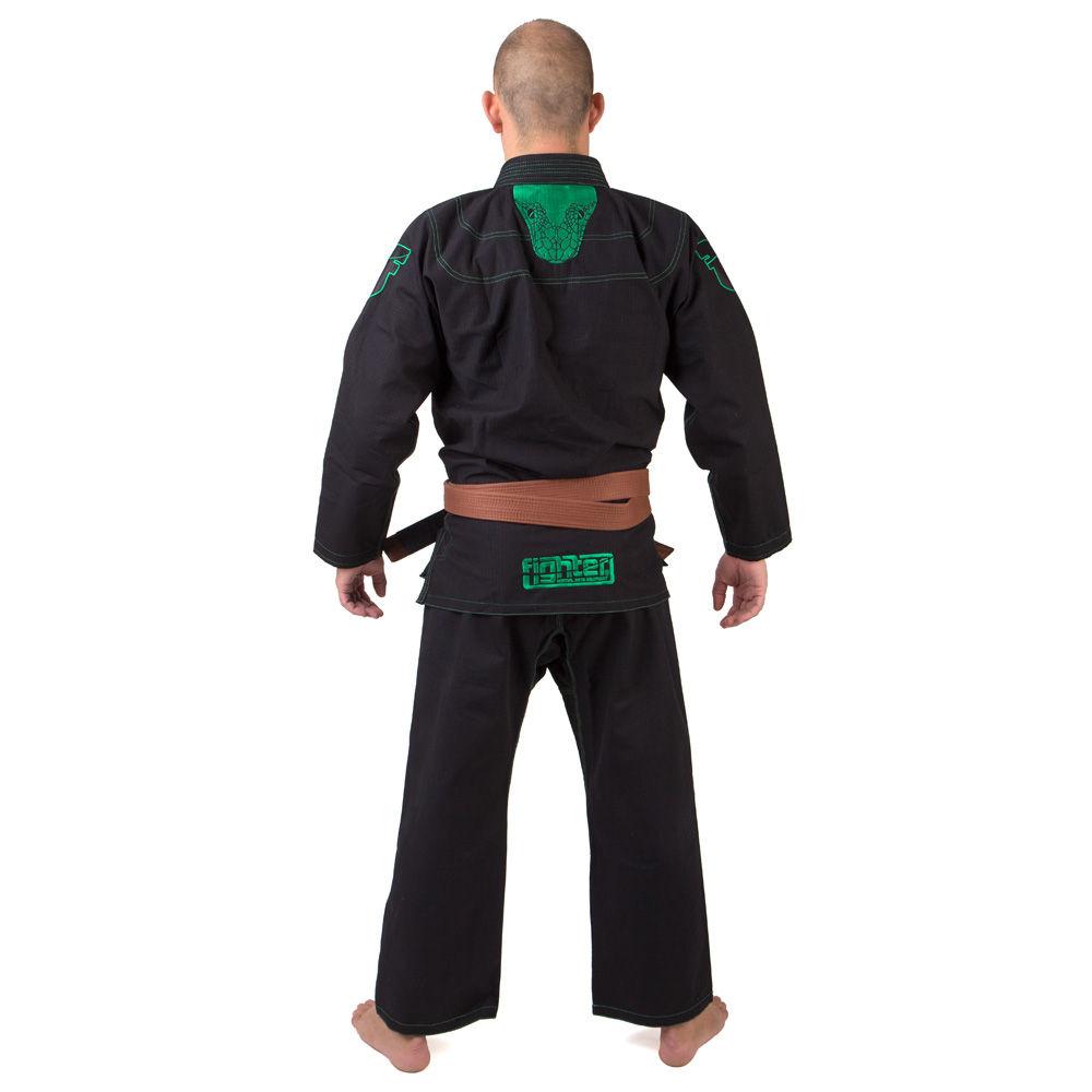 Fighter Kids BJJ Gi Ripstop Uniform - black