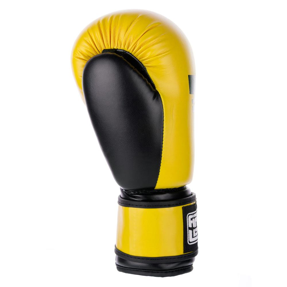 PU Basic Fighter Gloves - yellow/black