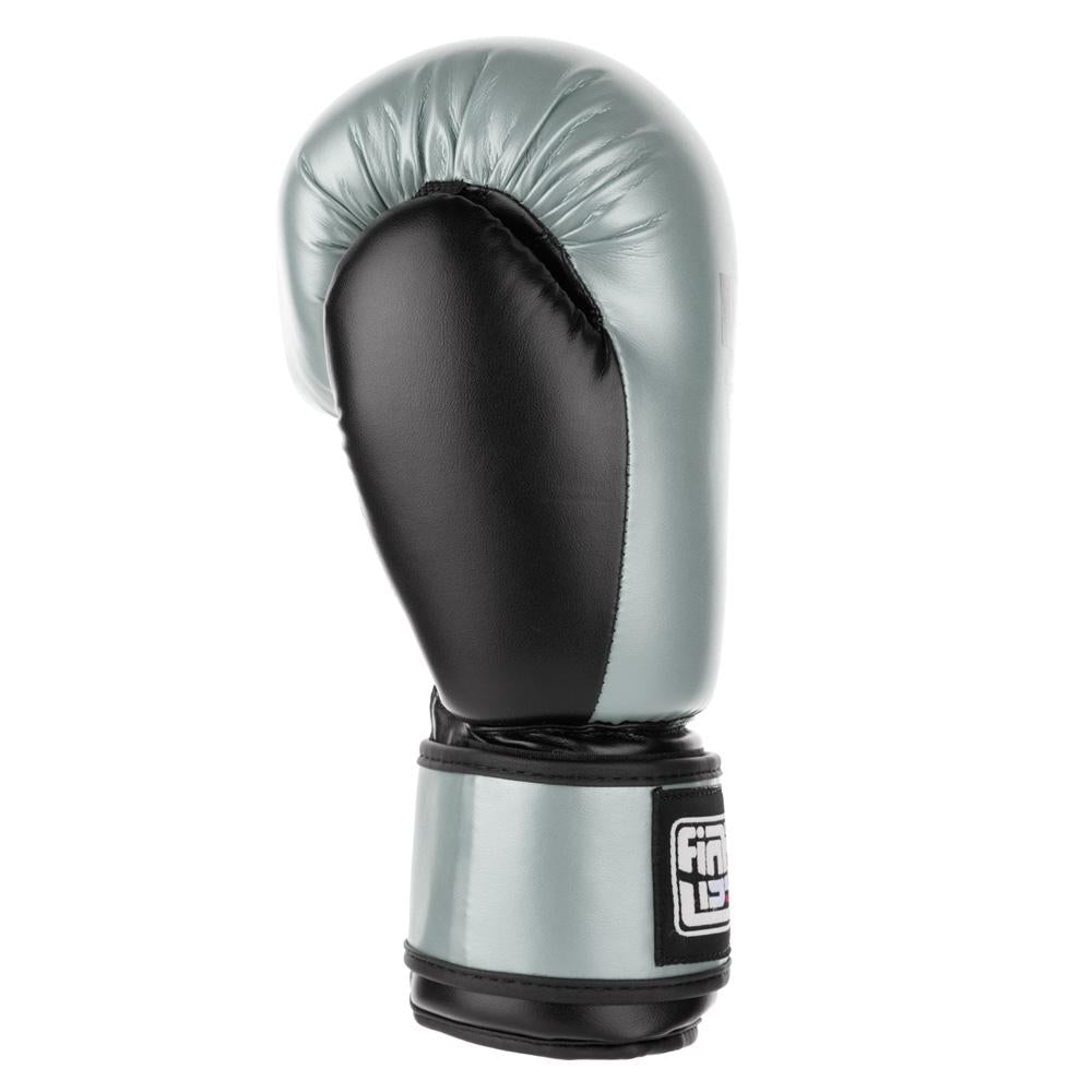 PU Basic Fighter Gloves - silver/black