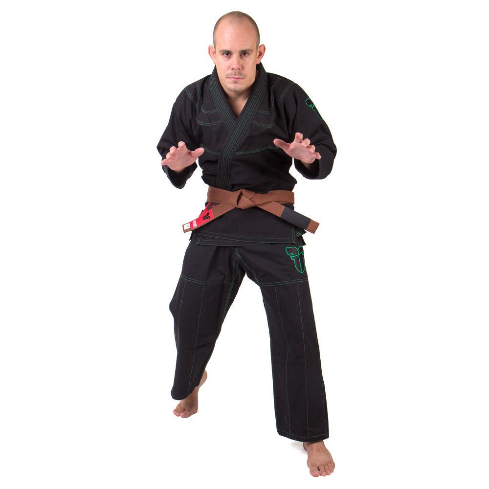 The Fighter SERPENT Ripstop BJJ Gi Uniform - black