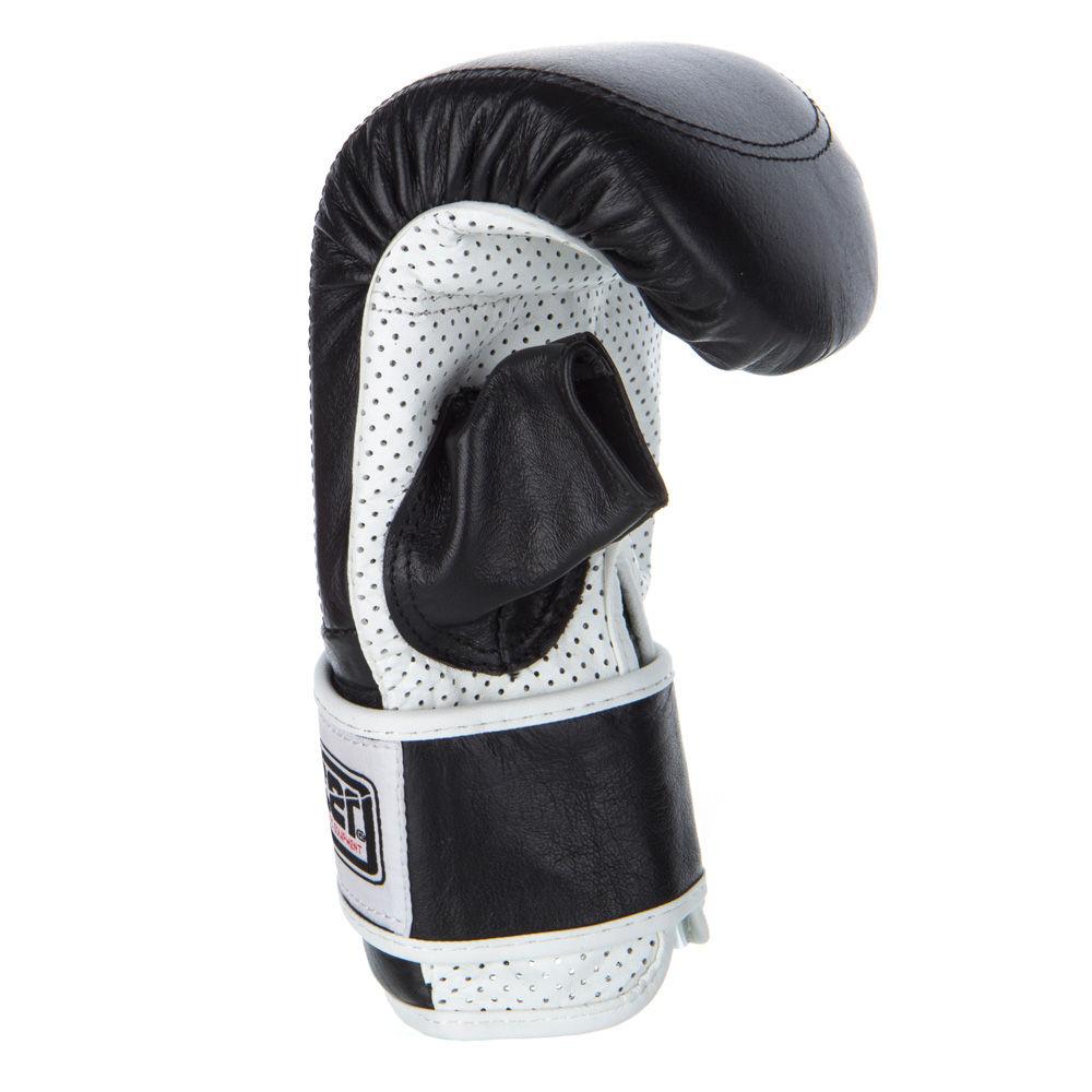 Bag Gloves Fighter Velcro - black/white