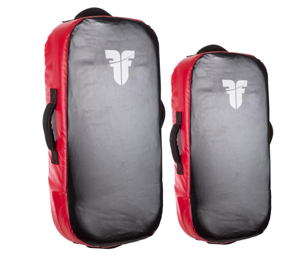 FIGHTER MULTI-GRIP STRAIGHT SHIELD - black/red
