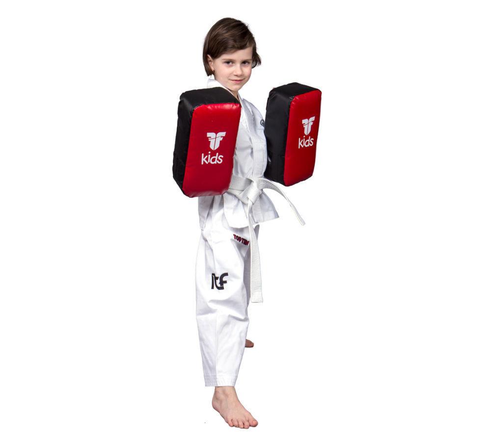Fighter KIDS KICK PADS - red/black
