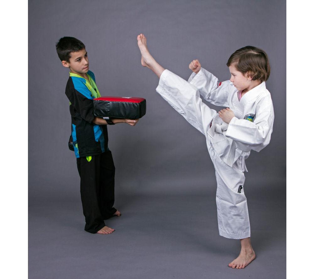 Fighter KIDS KICK PADS - red/black