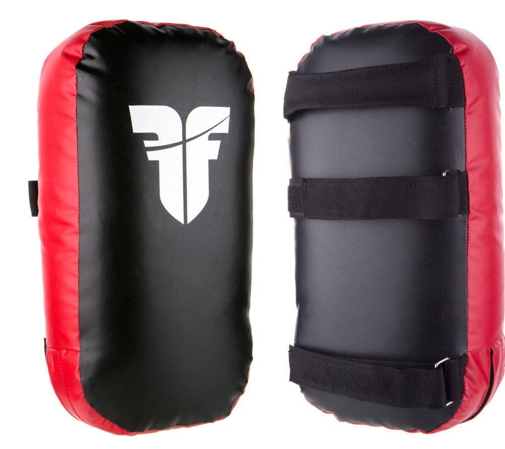 Fighter Square THAI KICK PADS - black/red