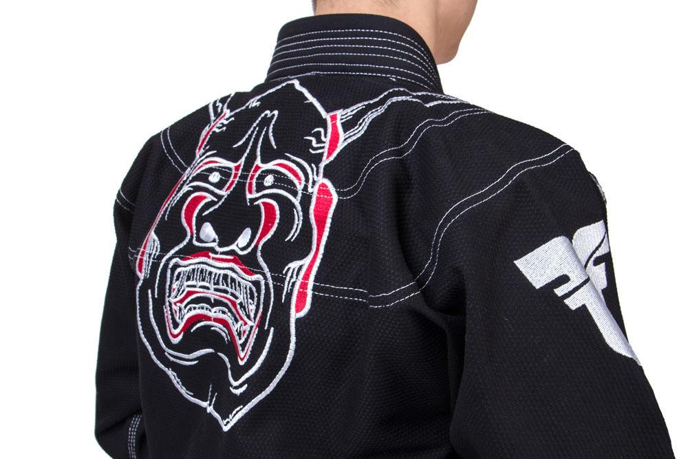 Fighter BJJ Gi Demon Uniform - black