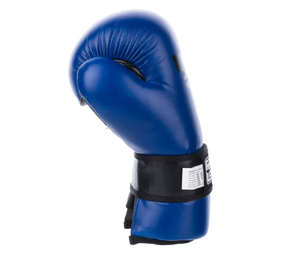 Fighter Martial Arts Point Gloves - Blue with Black Open Palm