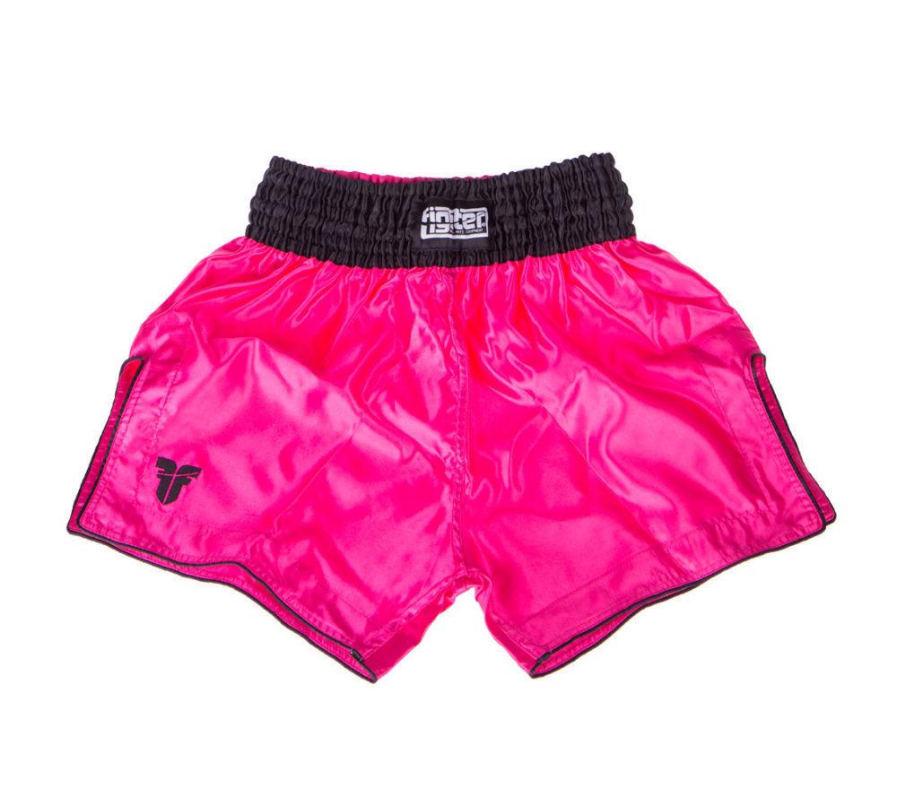 Fighter Thai Shorts Bangkok Plain - pink/black