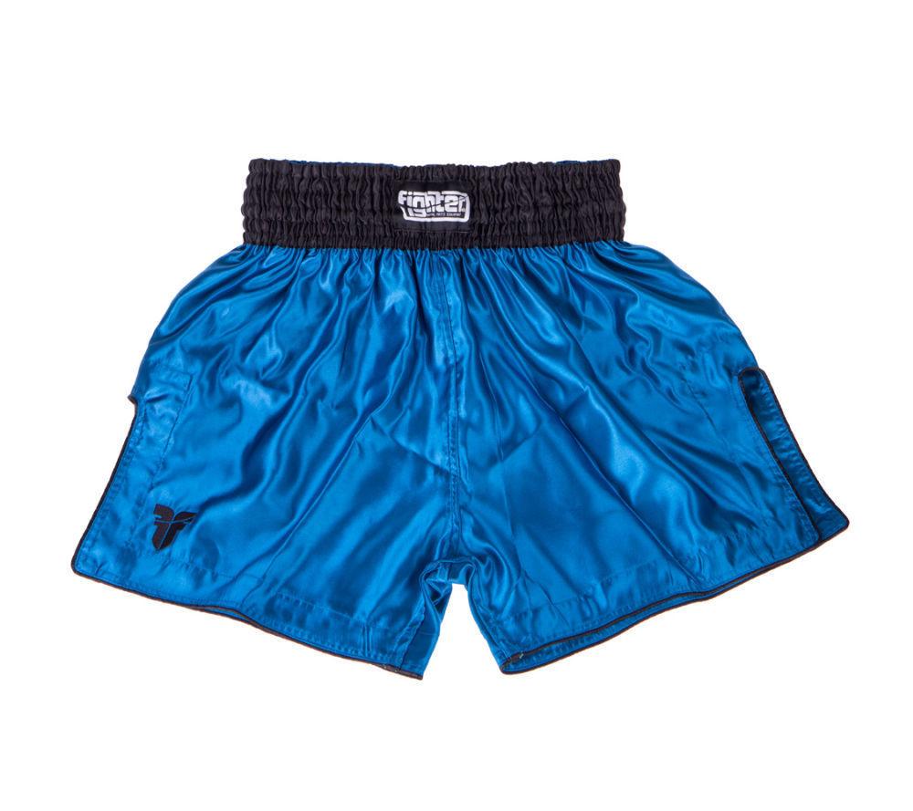 Fighter Thai Shorts Bangkok Plain - blue/black