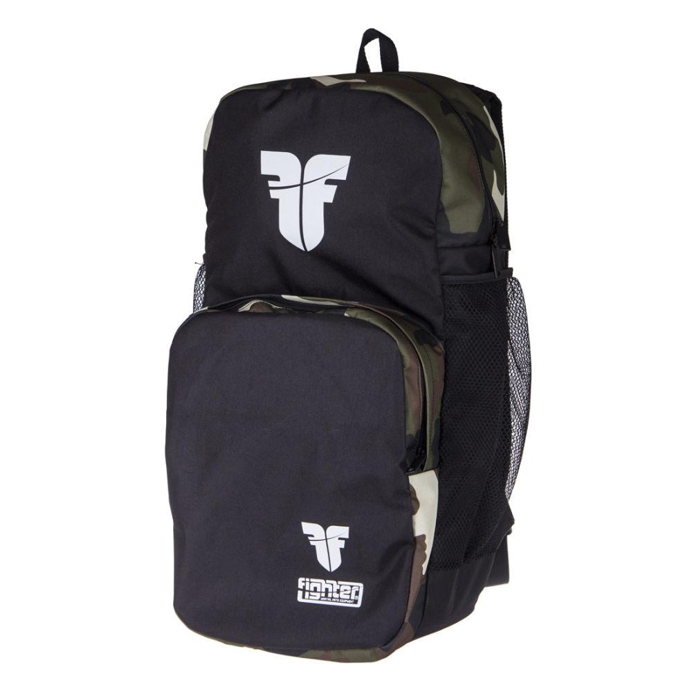 Fighter Backpack - black/camo