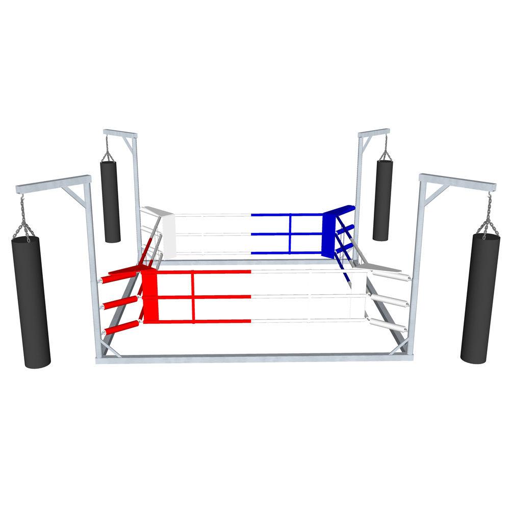 FIGHTER Free-Standing Boxing Ring - steel