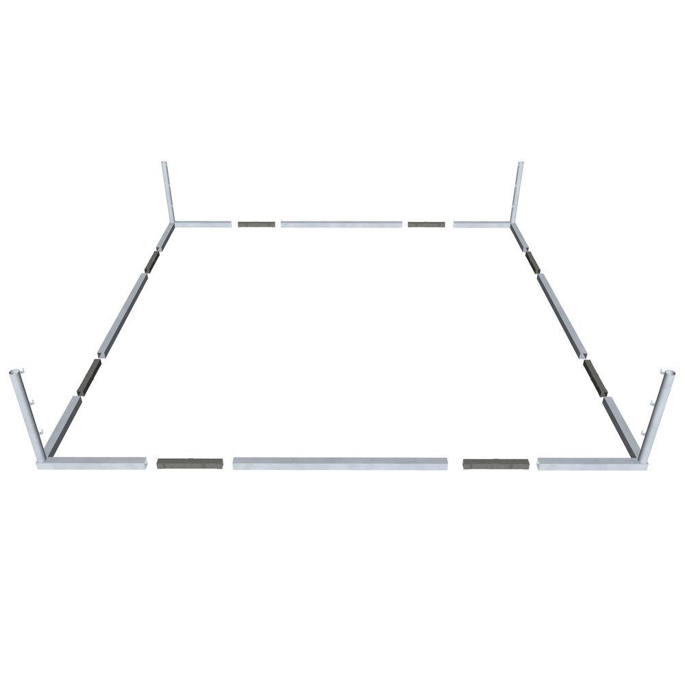 FIGHTER Free-Standing Boxing Ring - steel