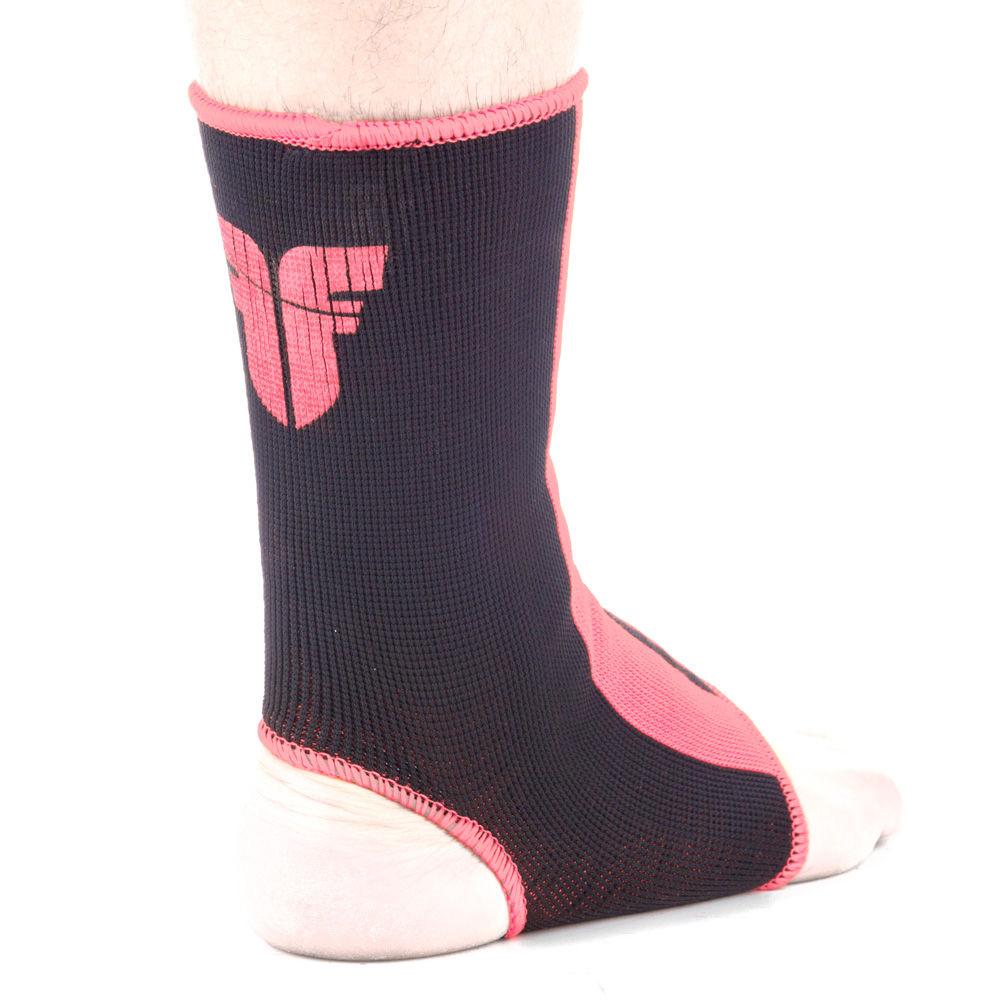 Ankle Support Fighter - black/pink