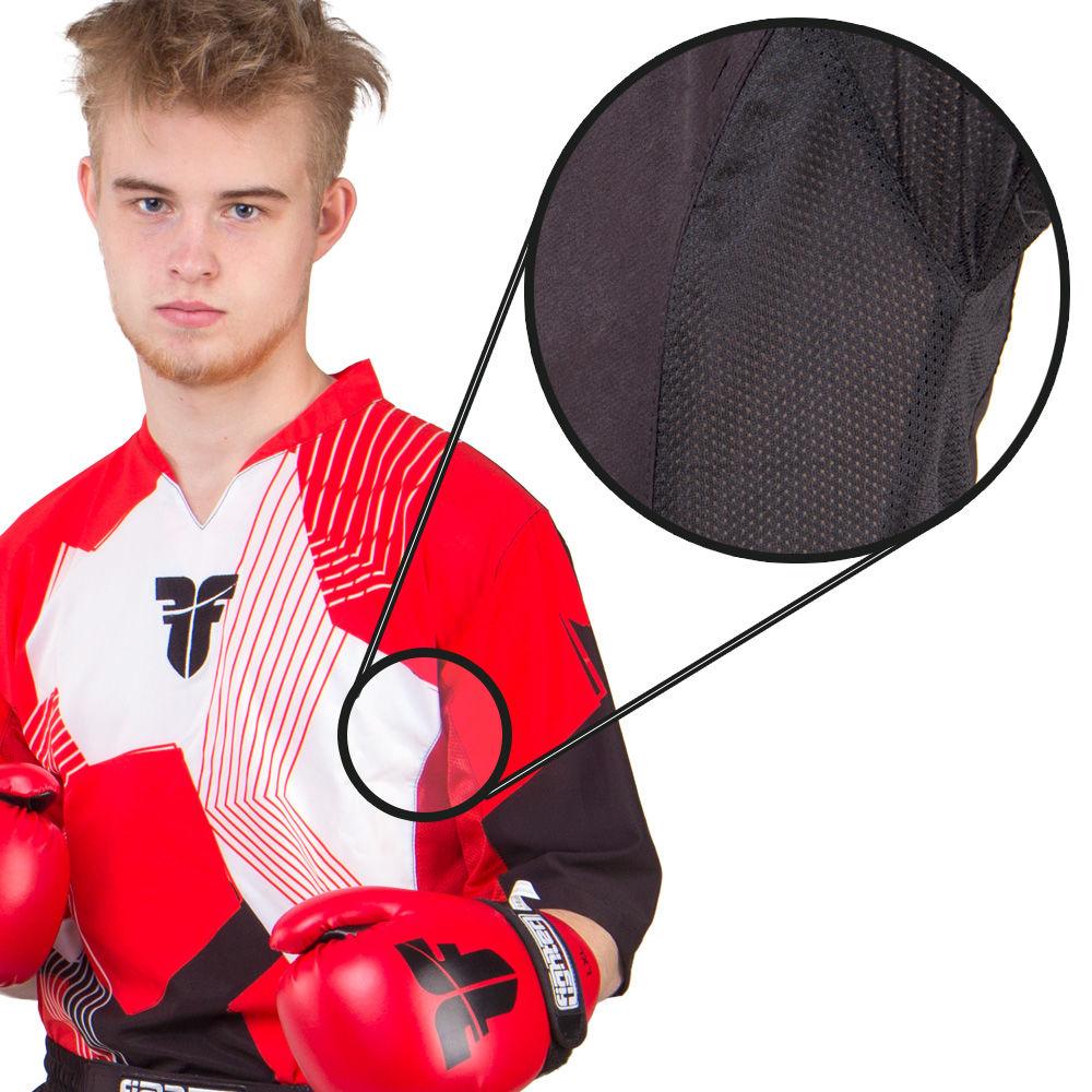 Fighter Uniform - black/red/white
