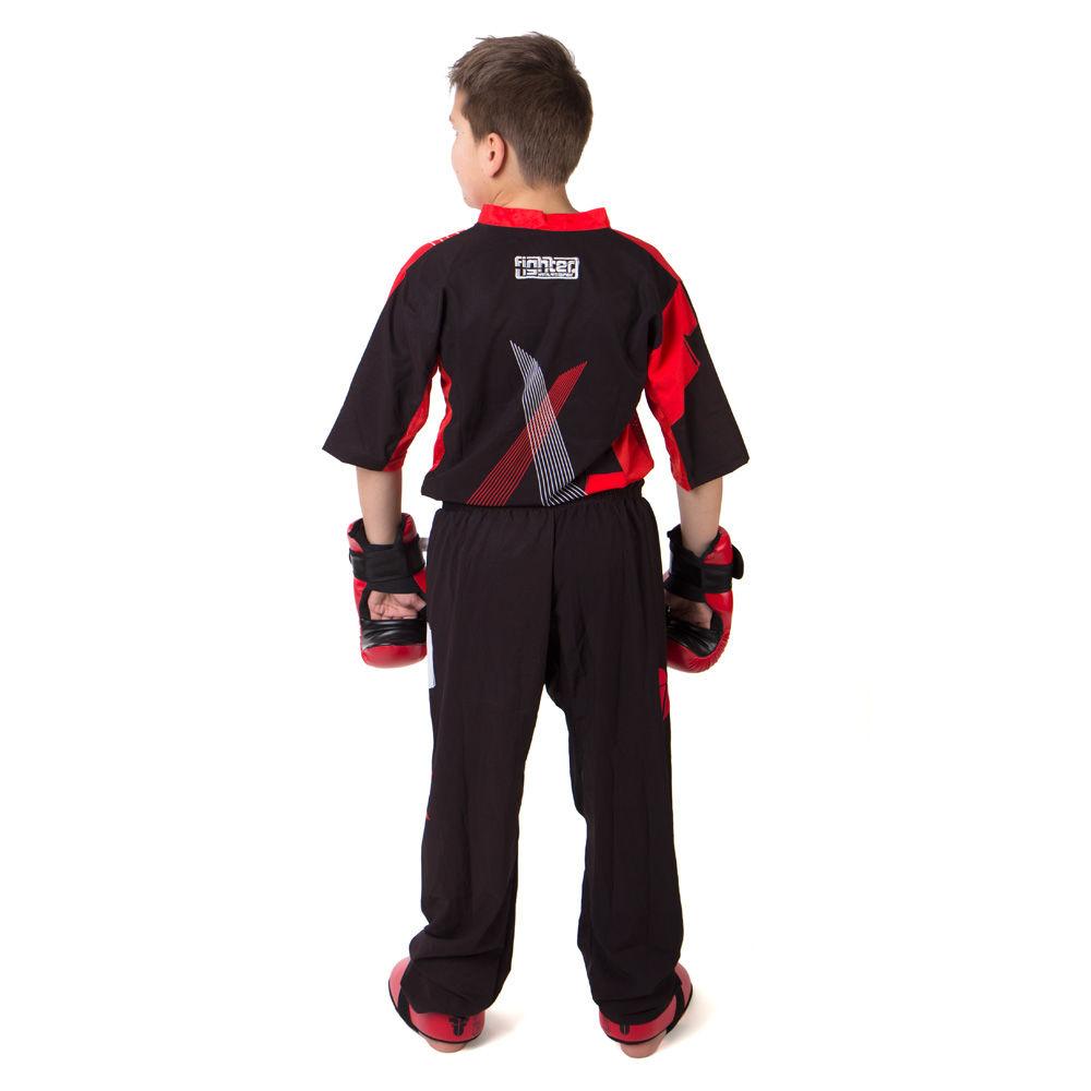 Fighter Uniform - black/red/white