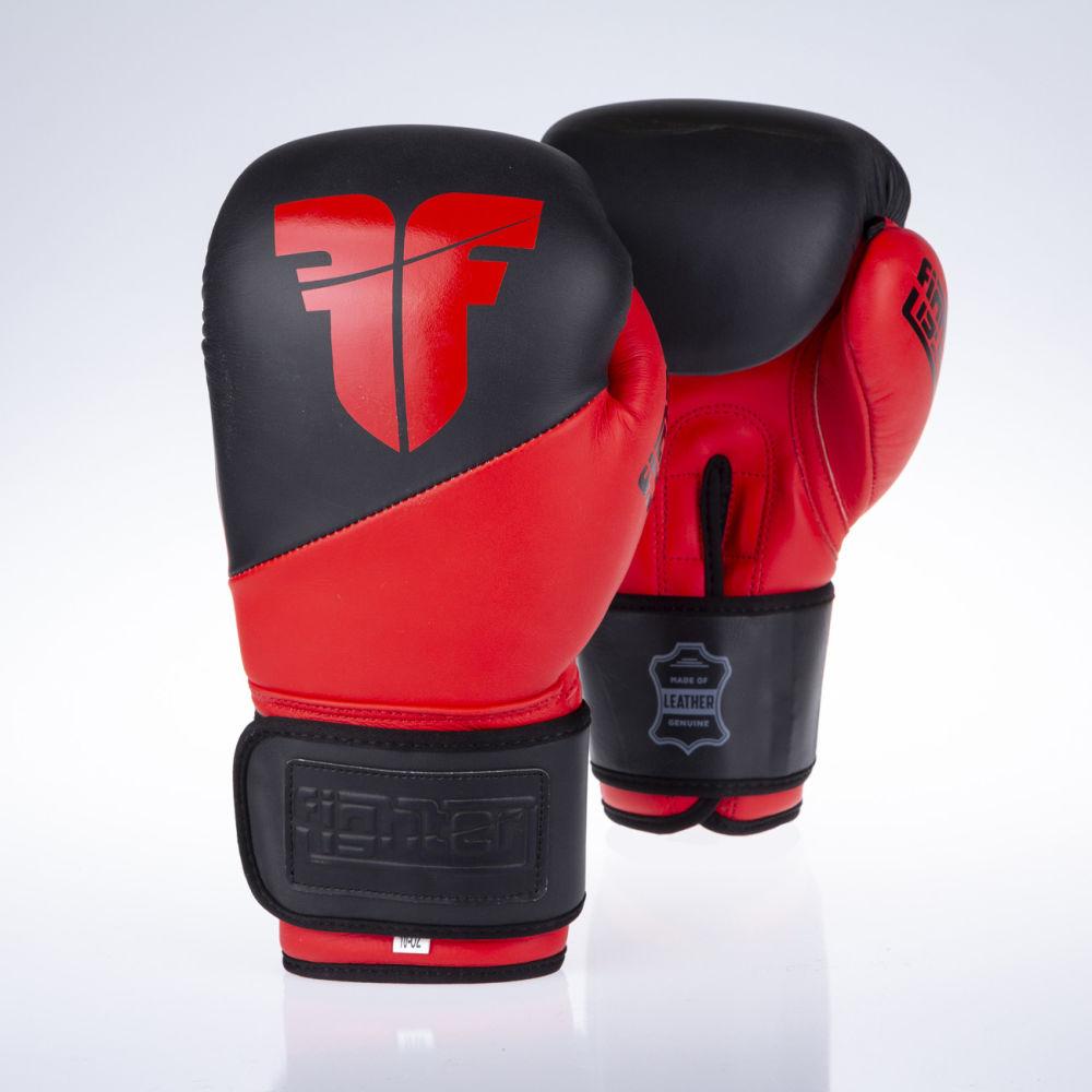 Fighter SPLIT Boxing Gloves - black/red