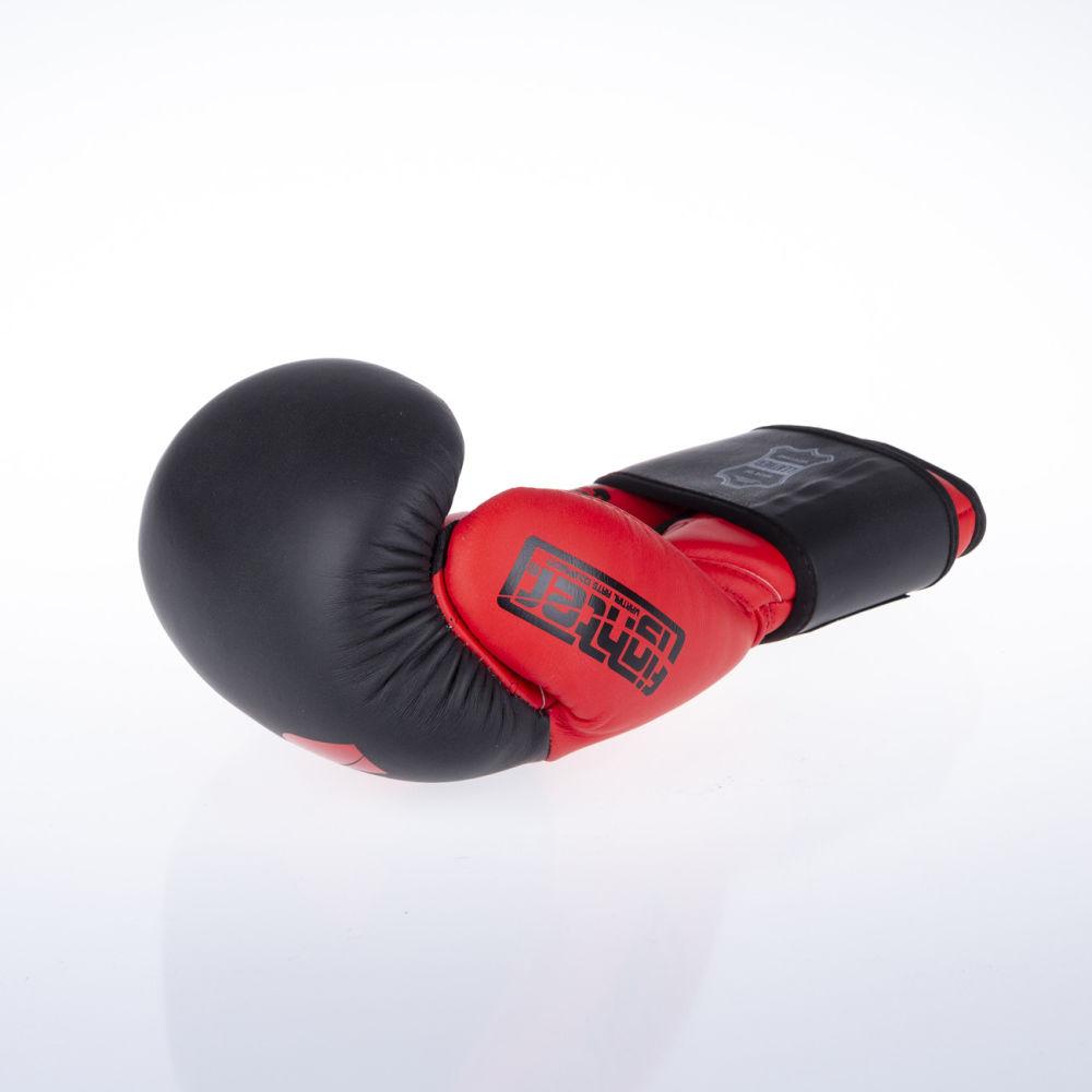 Fighter SPLIT Boxing Gloves - black/red