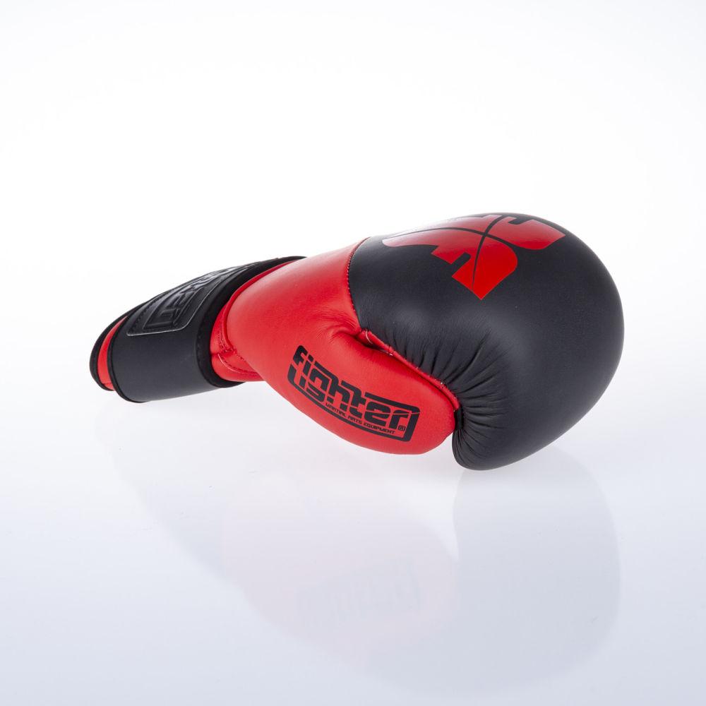 Fighter SPLIT Boxing Gloves - black/red
