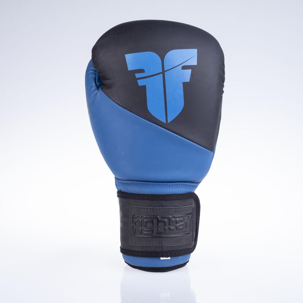 Fighter SPLIT Boxing Gloves - black/blue