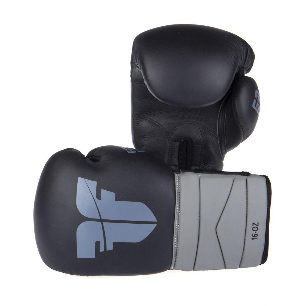Fighter Sparring Boxing Gloves - black/grey