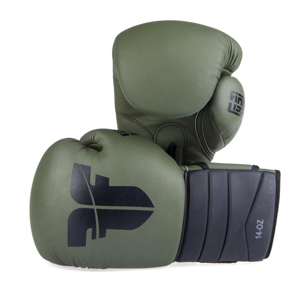 Fighter Sparring Boxing Gloves - khaki/black