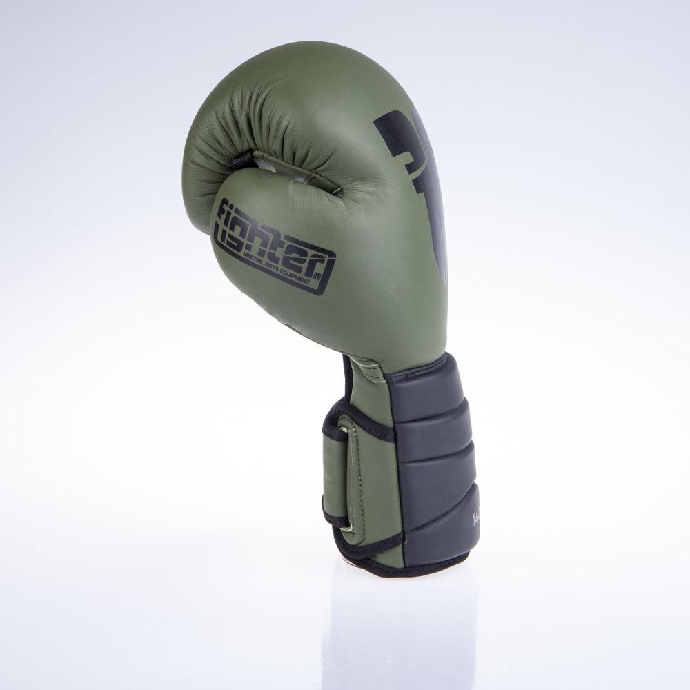 Fighter Sparring Boxing Gloves - khaki/black