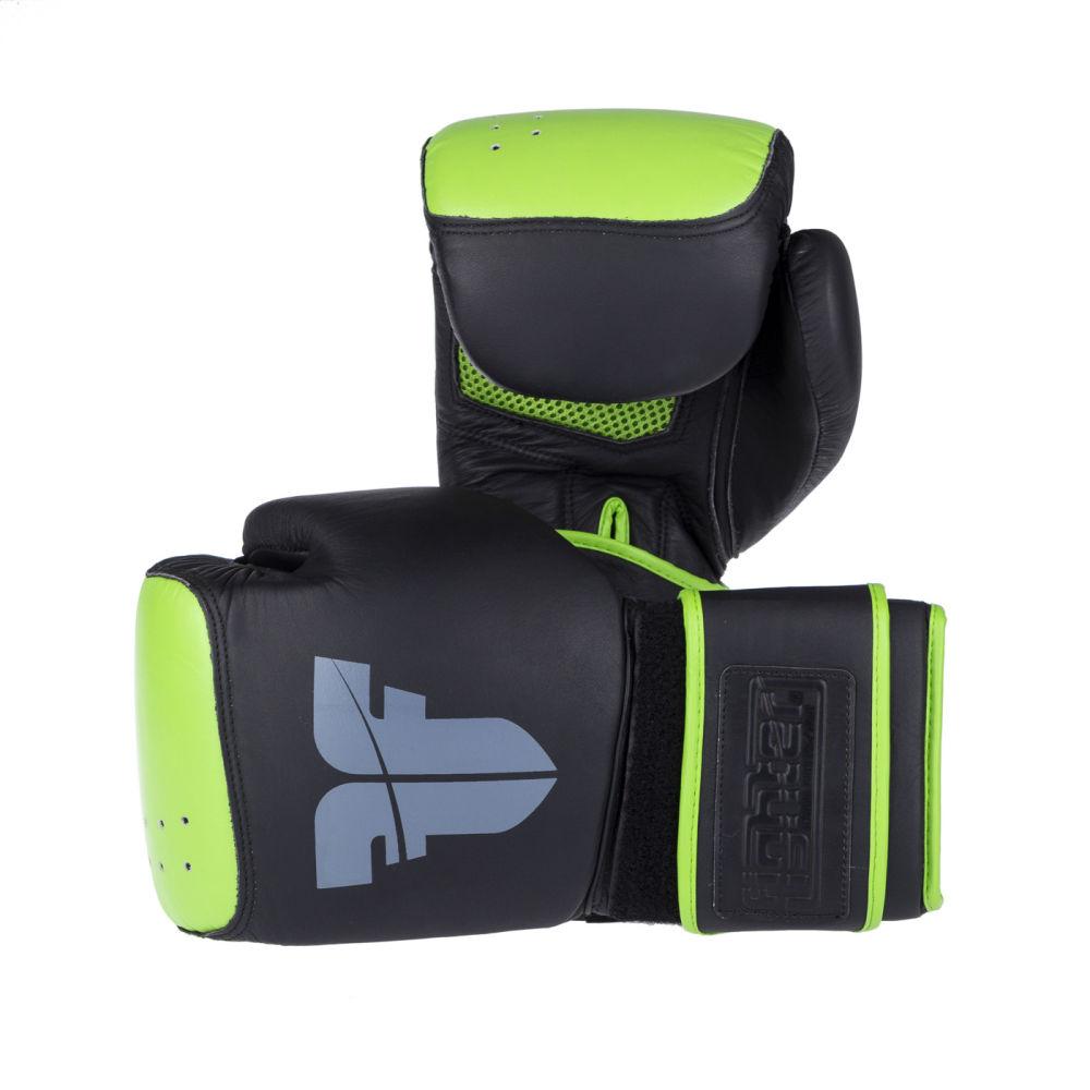 Fighter Safety Bag Gloves - black/green
