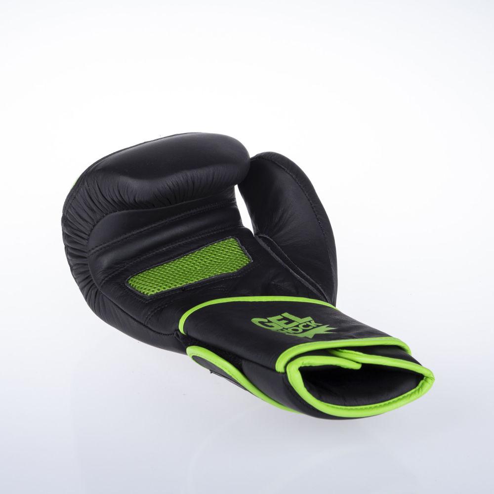 Fighter Safety Bag Gloves - black/green