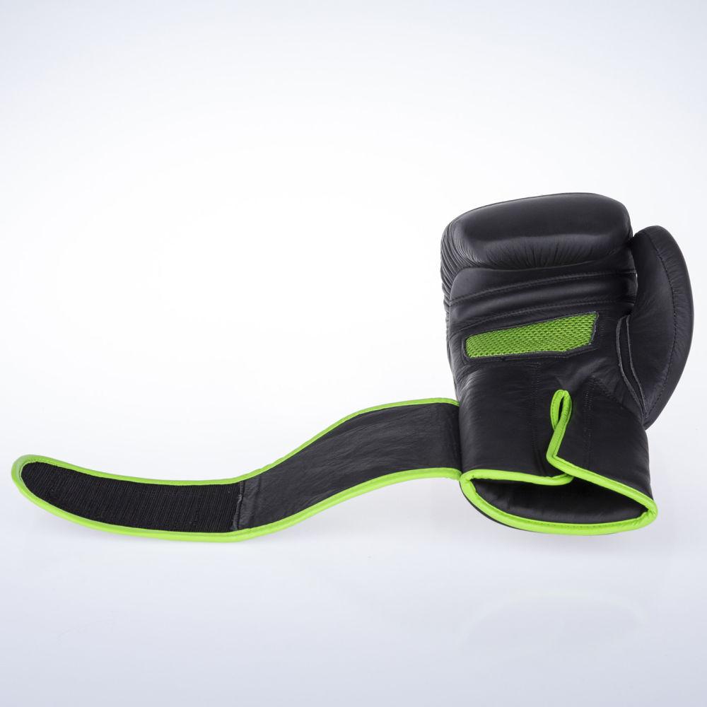 Fighter Safety Bag Gloves - black/green