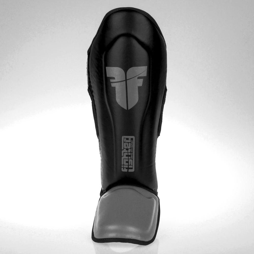 Fighter Thai Classic Shinguards - black/grey