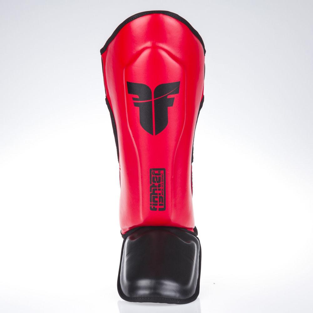 Fighter Thai Classic Shinguards - red/black