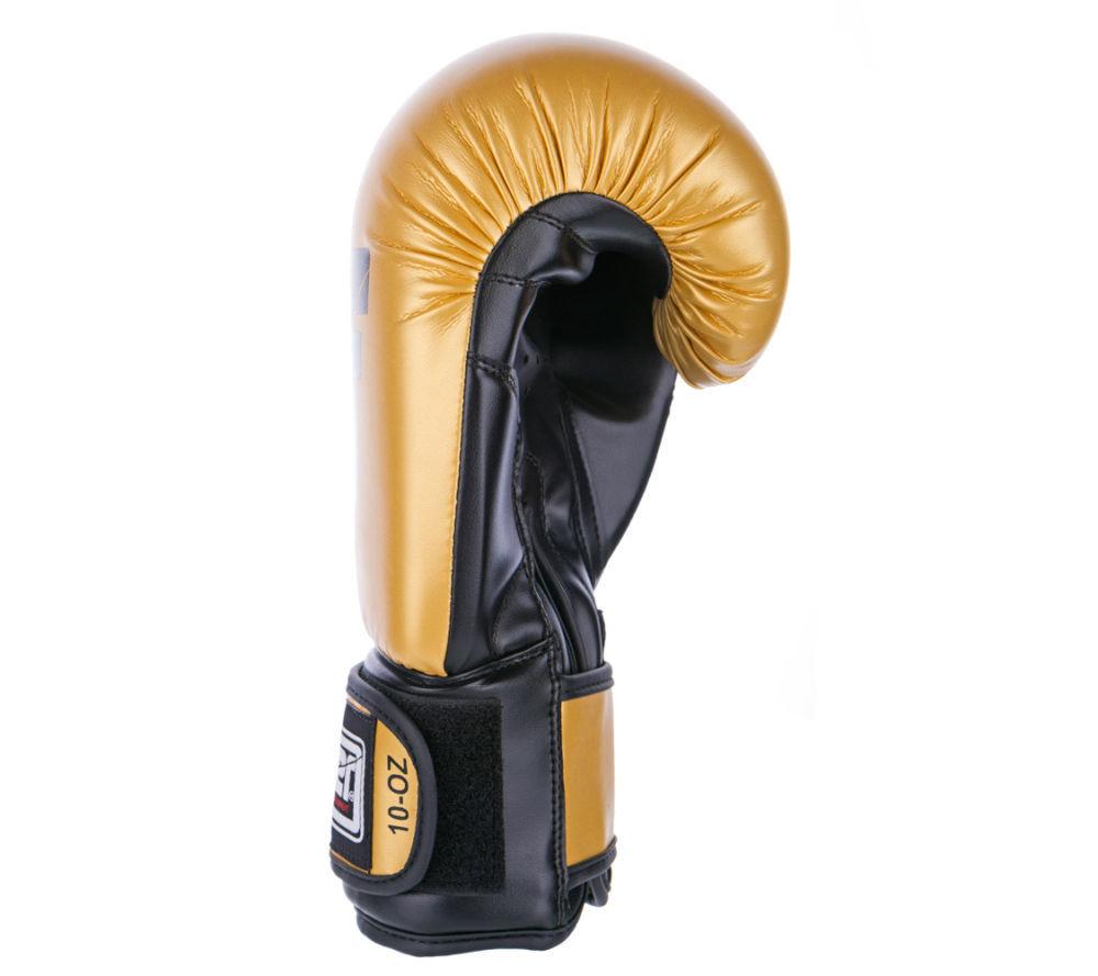 PU Basic Fighter Gloves - gold/black