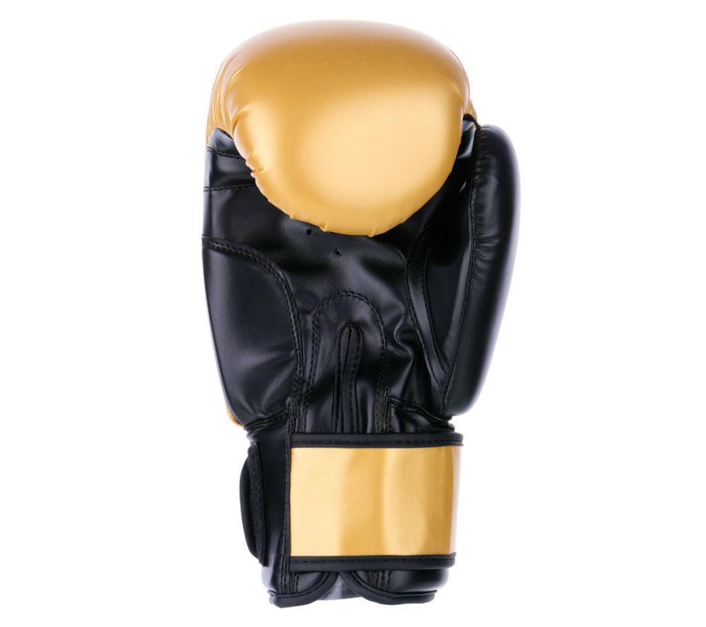 PU Basic Fighter Gloves - gold/black