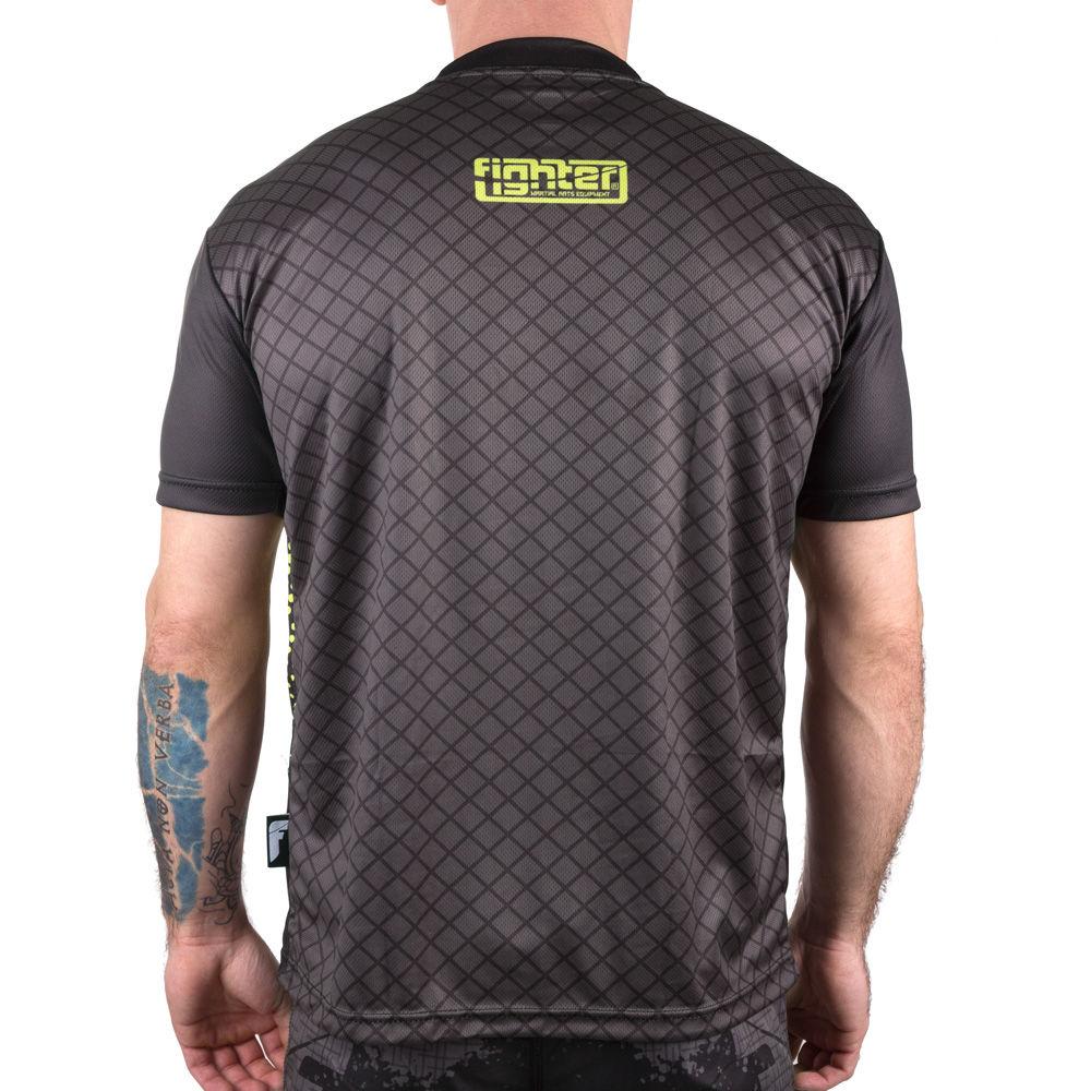 Fighter training T-Shirt - black/yellow