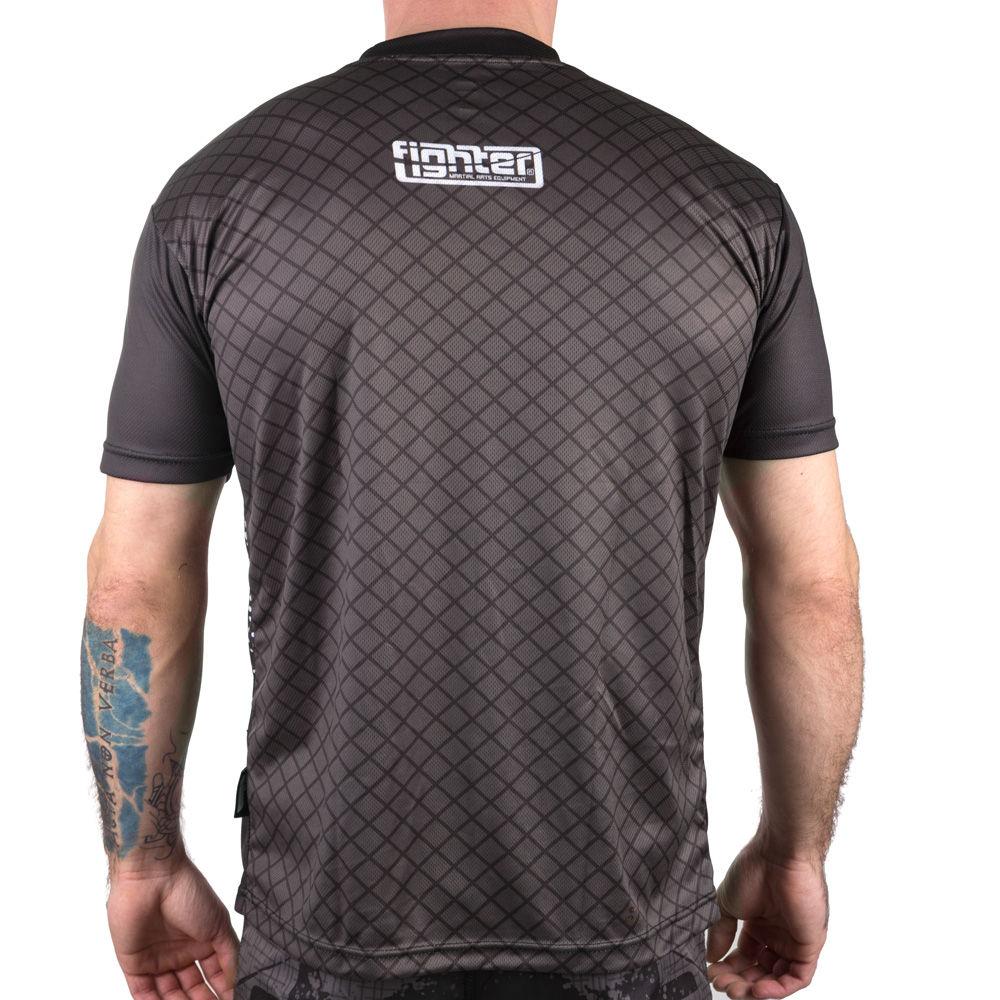 Fighter training T-Shirt - black/white