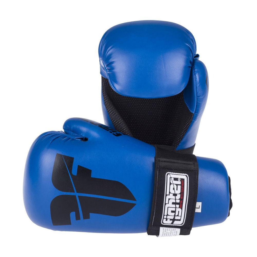Fighter Strap Open Gloves - blue