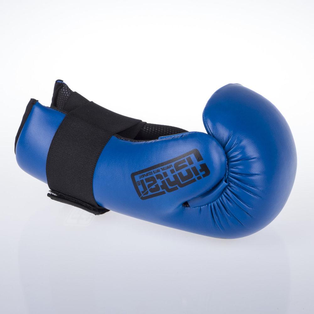 Fighter Strap Open Gloves - blue