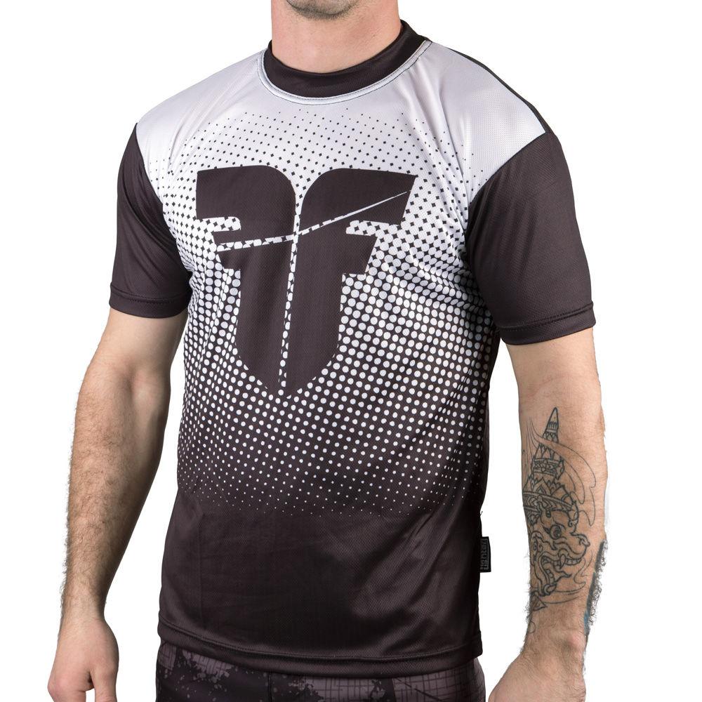 Fighter training T-Shirt - black/white