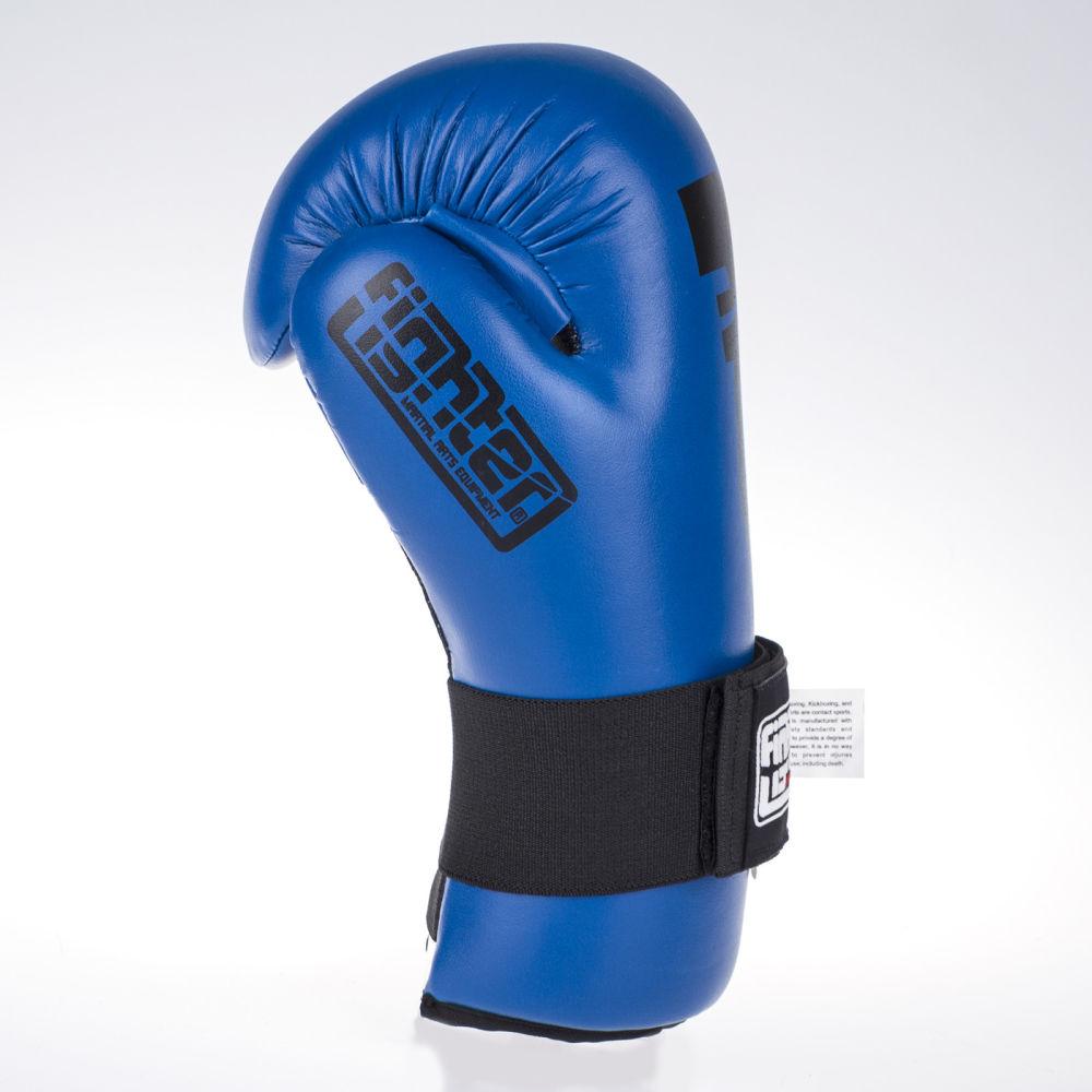 Fighter Strap Open Gloves - blue
