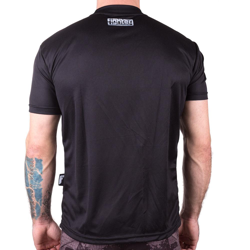 Fighter training T-Shirt - black/white
