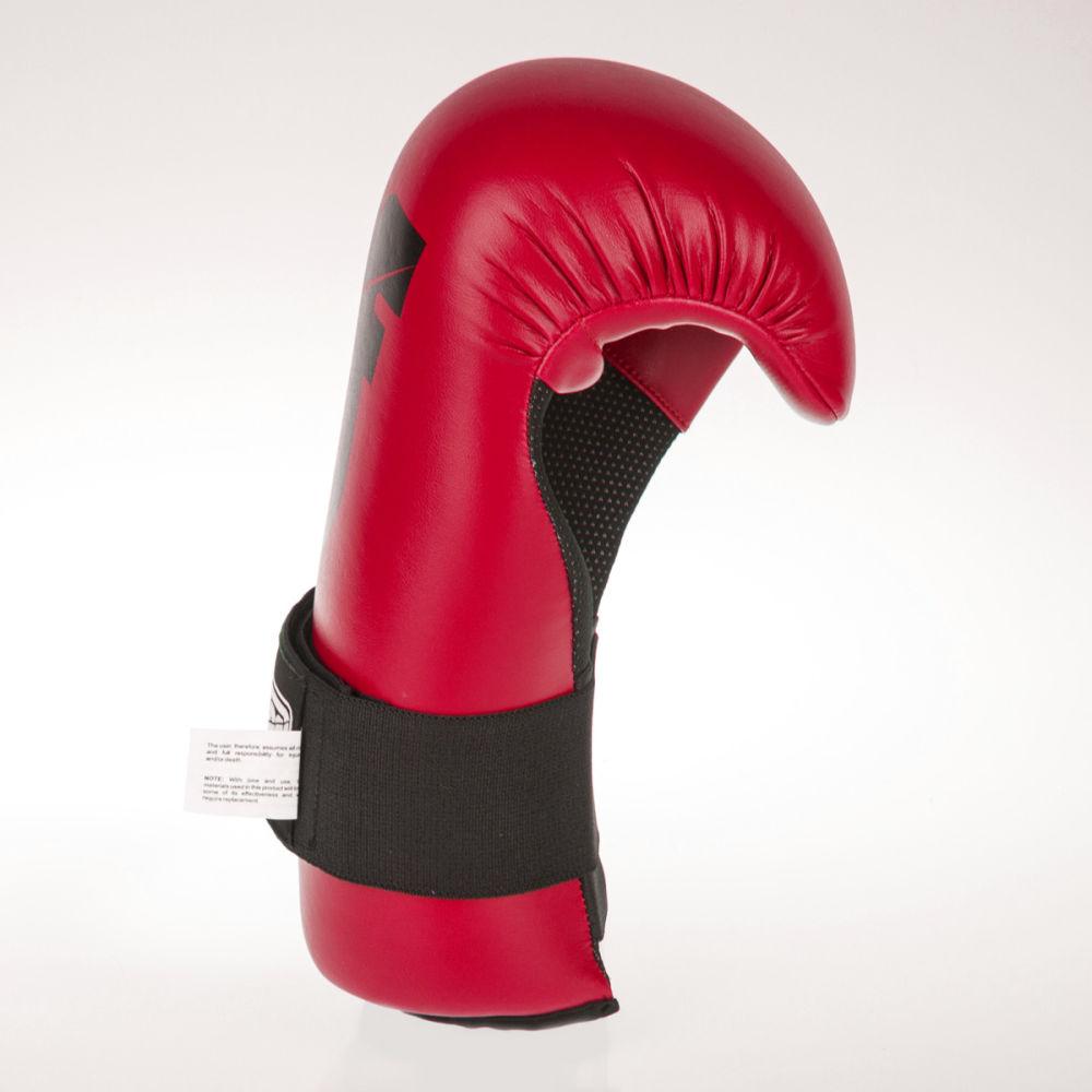 Fighter Strap Open Gloves - red