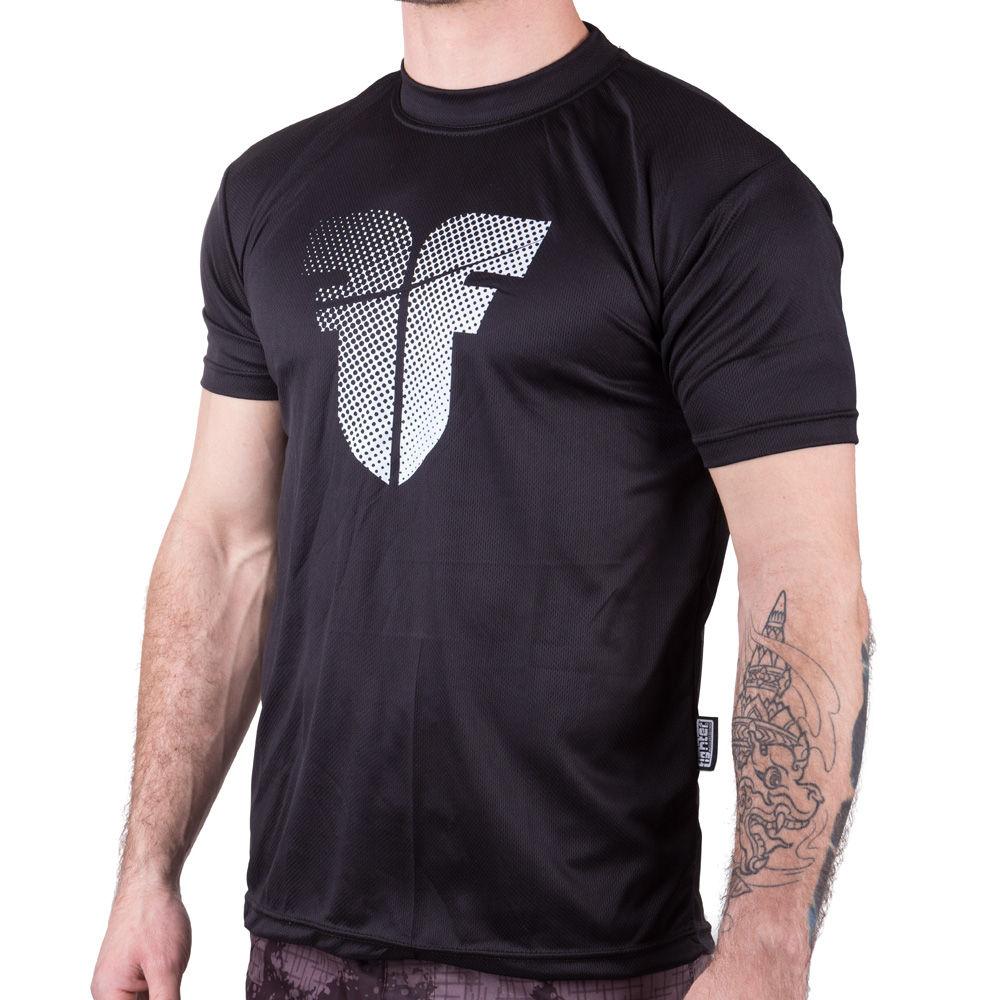 Fighter training T-Shirt - black/white