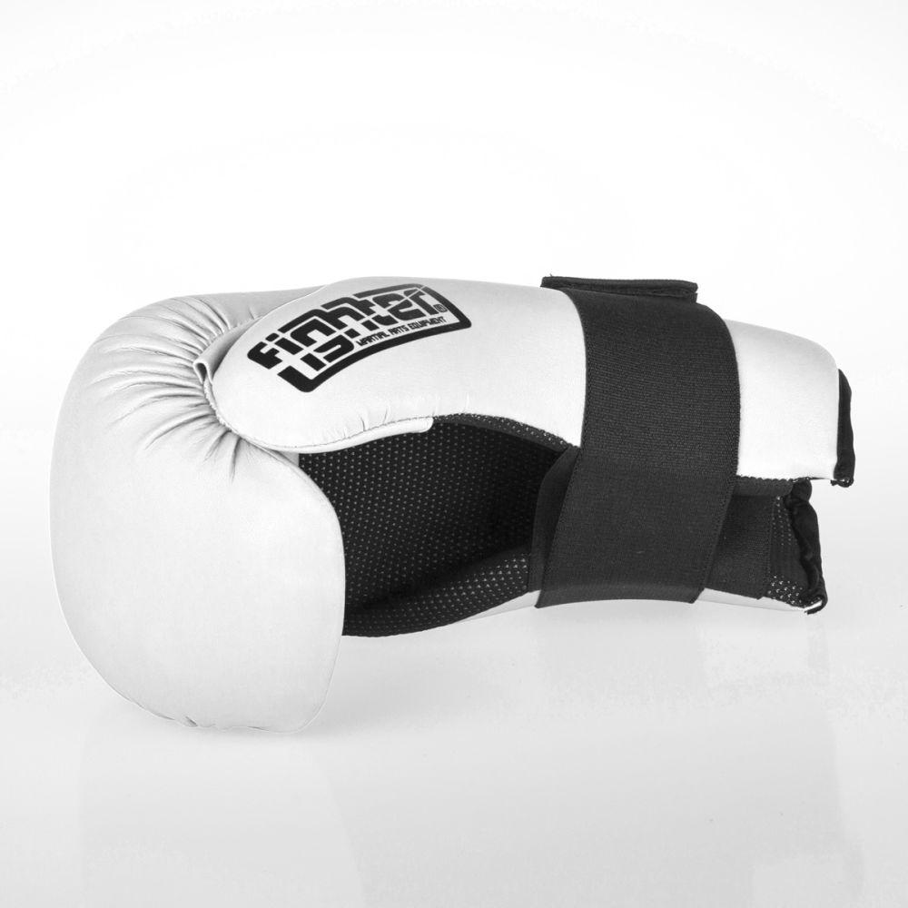 Fighter Strap Open Gloves - white